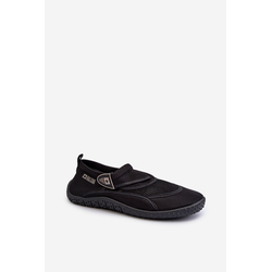 Mens Black Big Star Water Shoes