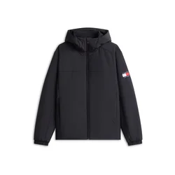 Tommy Jeans Prehodna jakna črna