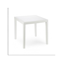 IPAE-PROGARDEN Baštenski sto poker bianco