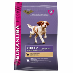 Eukanuba Puppy Rich in Lamb & Rice 2 x 12 kg