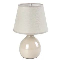 Rabalux Stona lampa od keramike Ingrid, E14, 26cm, Bež