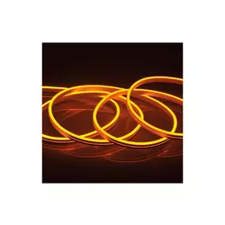 LED traka NEON 5 m LED/27W/12V IP65 narandžasta