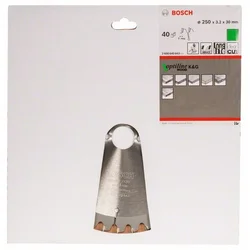 BOSCH List kružne testere Optiline Wood 250 x 30 x 3.2 mm. 40 2608640643