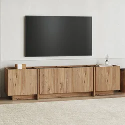 Nordure TV komoda, 180x46x35cm, Krem