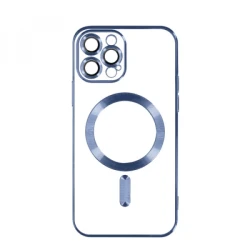 Silikonska futrola Magsafe Iphone 14 PRO MAX PLAVA