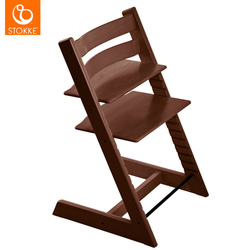 Stokke Visoki stol za hranjenje Tripp Trapp - Walnut Brown