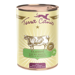 Terra Canis ?Beef with carrot, apple & natural rice 400 g