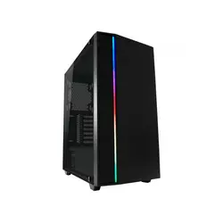 LC-Power Računalniško ohišje - 702B - Skyscraper X (črna, črna notranjost, okno, mATX/ATX, 2xUSB3.0, 2xUSB2.0)
