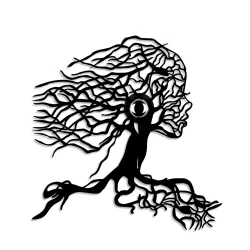 OPVIQ Zidna lampa Tree Woman