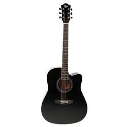 V-TONE AG Two BK akustična kitara, črna, 4/4