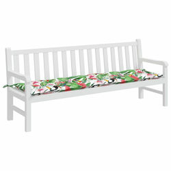 Jastuk za vrtnu klupu višebojni 200 x 50 x 7 cm od tkanine