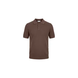 DAN FOX APPAREL Majica Tristan rjava