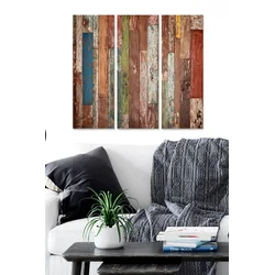Wallity Slika MDF10637108, 70x50 cm, 3 dela