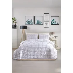 Lessentiel Maison Komplet posteljine Artus, 200x220, Belo-sivi