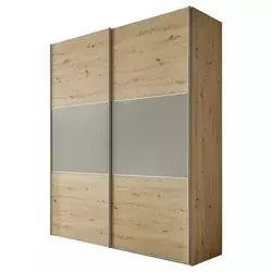 Ormar Sa Kliznim Vratima Includo 225/222/68 cm siva, hrast artisan