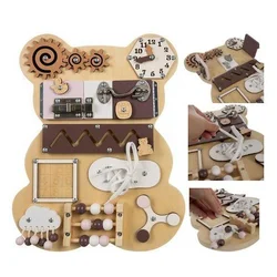 shumee BEMI SENZORIČNA MANIPULACIJA MONTESSORI 10v1 BEAR QUALITY