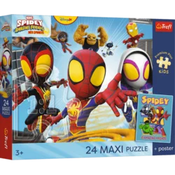 Maxi Puzzle Premium Plus – Spidey, 24 kosov - 1 k.