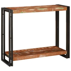 Konzolna stolica 90 x 33 x 75 cm Čvrsto drvo iz reciklaže