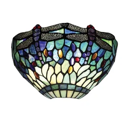 Endon 64102 - Zidna svetiljka Tiffany DRAGONFLY 1xE14/40W/230V