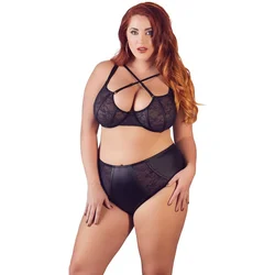 Komplet Plus size Midnight Cross, 90E/XL