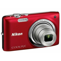 NIKON digitalni fotoaparat COOLPIX S5200 CRVENI