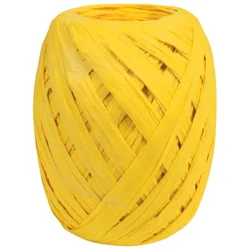 Vrpca ukrasna 10mmx30m rafija prasent 437-605 žuta