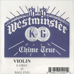 Westminster E 4/4 Soft Ball End Violinska struna