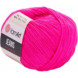 Yarn Art Jeans 59 Neon Pink Pletilna preja
