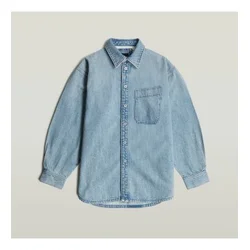G-Star Raw Jeans srajca D27695-D788 Modra Oversize