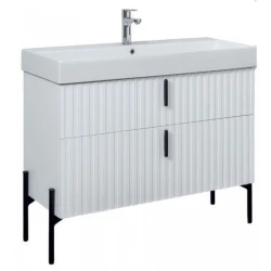 Ormarić LINEART JAZZ 850 white sa lavaboom