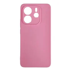 Futrola Silikonska GENTLE Color za Redmi Note 14/ bebi roza