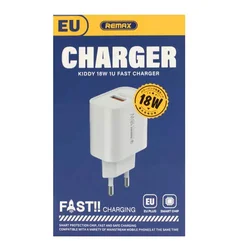 Remax Zidni punjač Kiddy RP-U119, 18W, USB-A, Bijeli