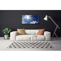 tulup.si Slika na platnu Sonce landscape 100x50 cm