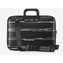 BOMBATA torba za laptop Black&White 15,6/Crna