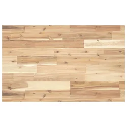 Površina za umivaonik neobrađena 120x50x4 cm od drva bagrema