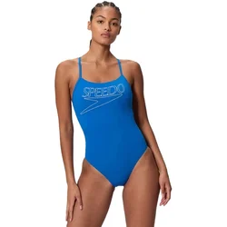 Speedo endurance+ logo thin strap turkish sea m - uk34