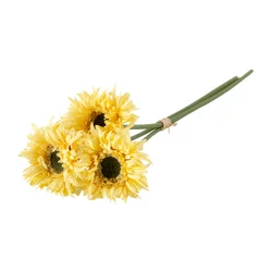 Chaks Šopek umetnega cvetja - Rumena gerbera 25 cm