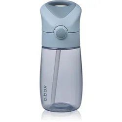 b.box steklenička Junior s slamico, 380 ml chill out