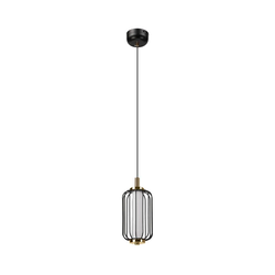 LED luster na sajli BONNIE LED/10W/230V 3000K crna