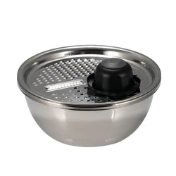 ILSA Set skleda z ribežnom in cedilom 26cm/4 kos/inox, pvc