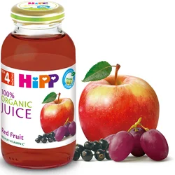 HIPP BIO Voćni sok od jabuke i crvenih plodova 4M+, 200ml