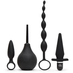 4-delni analni komplet Fifty Shades Pleasure Overload