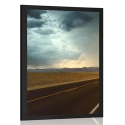 Plakat pot sredi puščave - 40x60 no frame