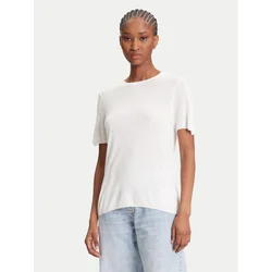 Calvin Klein Pulover LV044A307G Écru Regular Fit