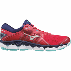 Mizuno Ženska obuća za trčanje Crvena 39 WAVE SKY 2 W