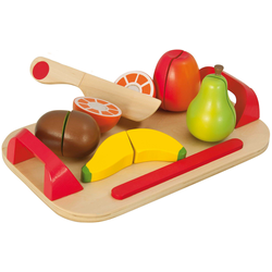 Leseni pladenj s sadjem Chopping Board Fruits Eichhorn 12 delov od 24 mes