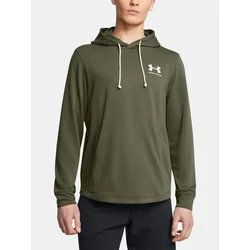 Under Armour UA Rival Terry LC HD Pulover Zelena