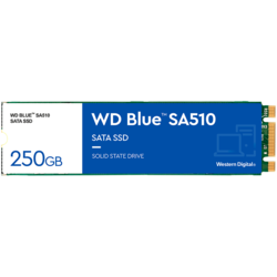 SSD WD Blue (M.2, 250GB, SATA 6Gb/s)