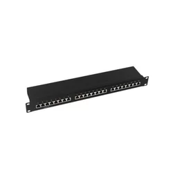OWIRE 19/1U Cat6A 24 porta patch panel