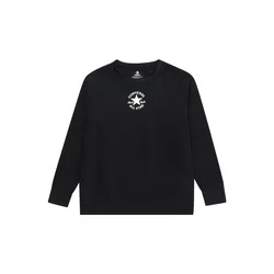 CONVERSE Majica črna / bela